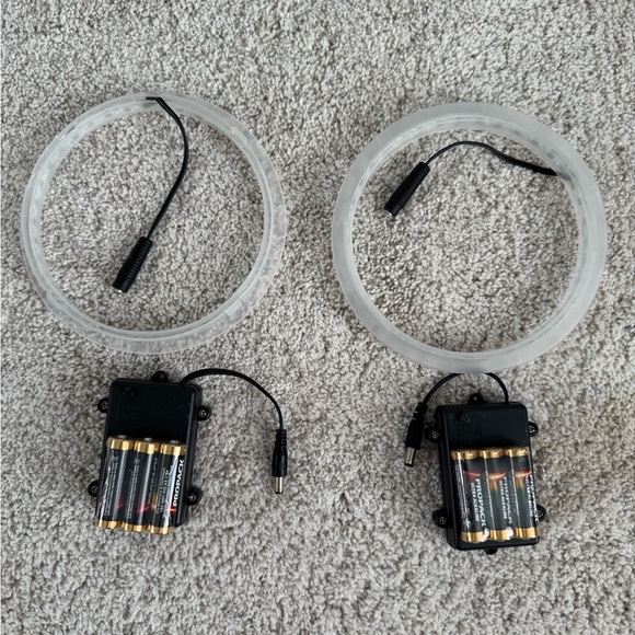 GoSports Cornhole LED Light Rings Red New in Box - Picture 3 of 4